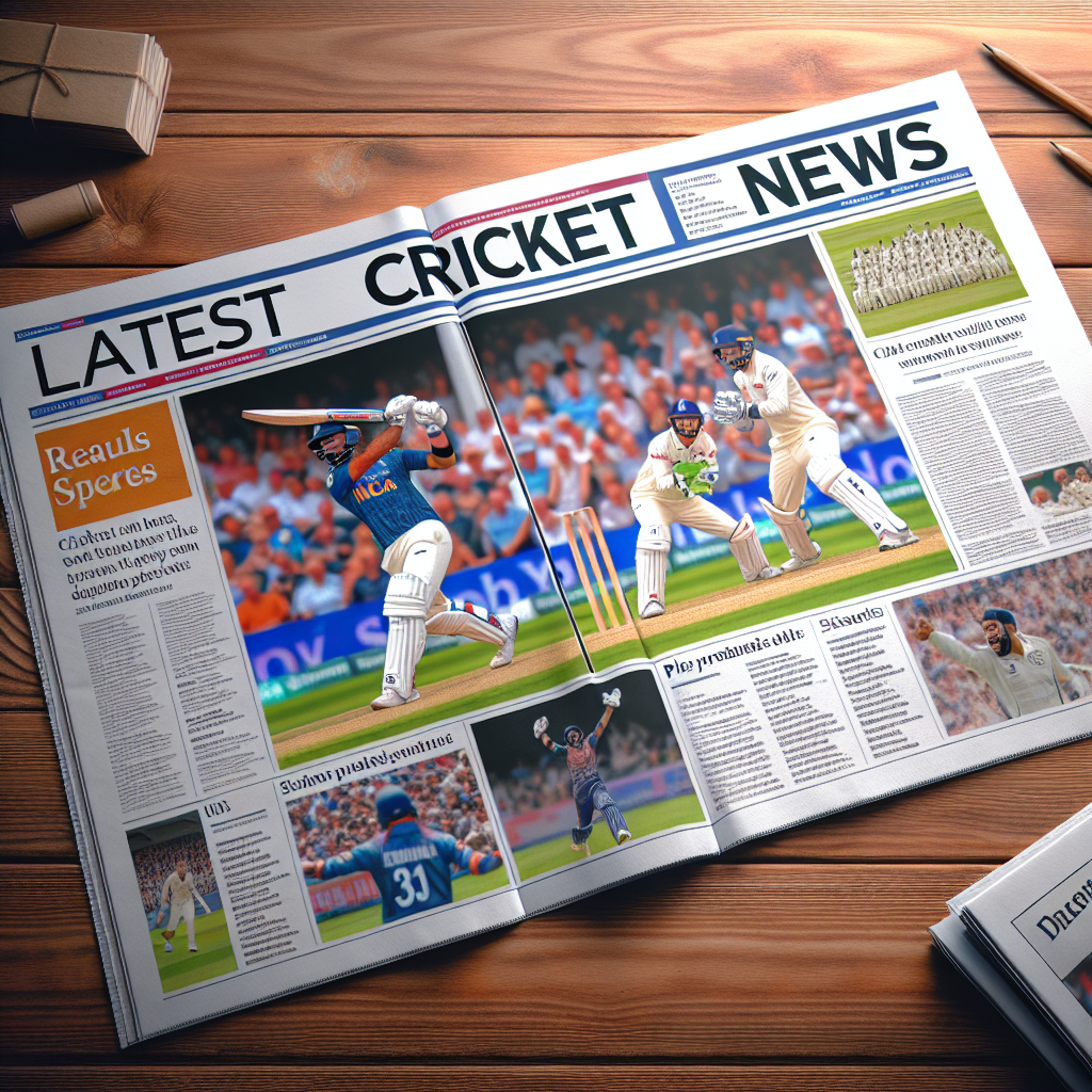 Cricket news now