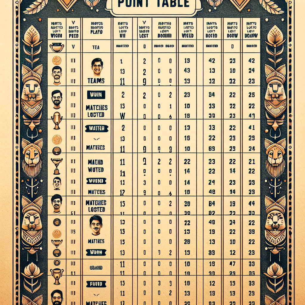 indian point table